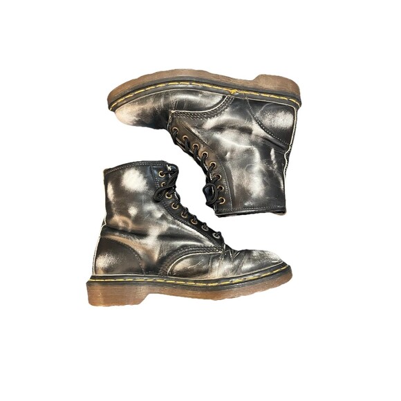 Dr. Martens 1460 Made in England Vintage Black Leather 8 Eye Boots US 7 - Picture 6 of 16